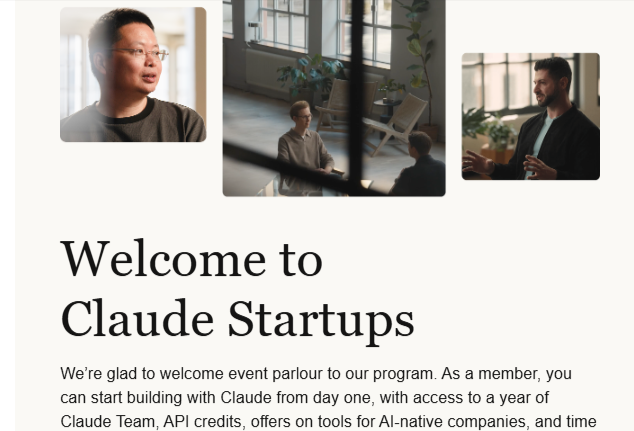 olivebishop_dev's tweet photo. Heads up @event_parlour  just got accepted on Claude for  Startup  🎉🥁
Thanks @claudeai time to ship 🚀🚀 https://t.co/Be8jWz7lbN