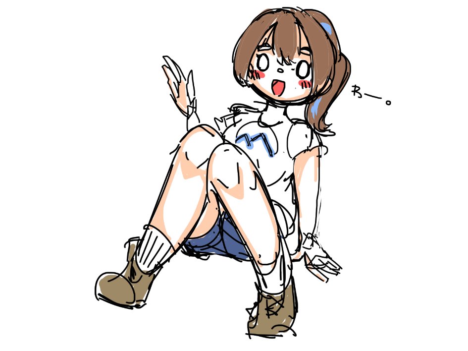 digirumi_YK's tweet photo. でじるみ横浜上永谷です！

今回は利用者さんが描いてくださった「かなみちゃん」のイラストを紹介致します。
かなみちゃんの、ほがらかさがよく表現されていて素敵ですね！

\( *´ω`* )/「わー。」

#でじるみ #B型事業所 #上永谷 #戸塚 #イラスト https://t.co/uIE94yJ5tp