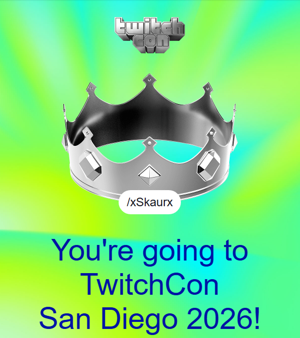 xXSkaurXx's tweet photo. Decided to jump right into it and I'm going to Twitchcon!!!
Hope to see some of you there! https://t.co/VJvDxc1U3q
