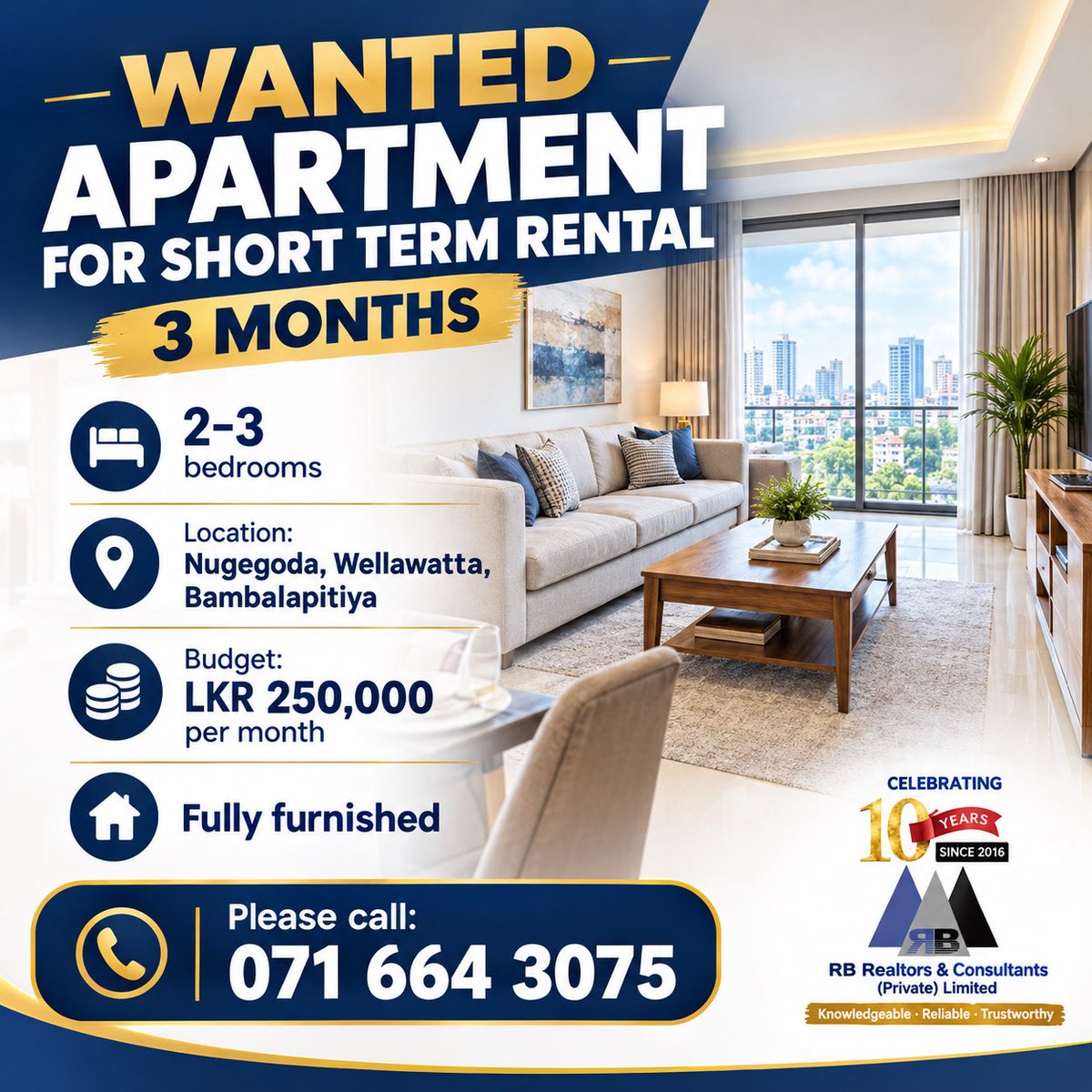 RB_Realtors's tweet photo. Please call : 071 664 3075 https://t.co/F0DTzIyjZ3