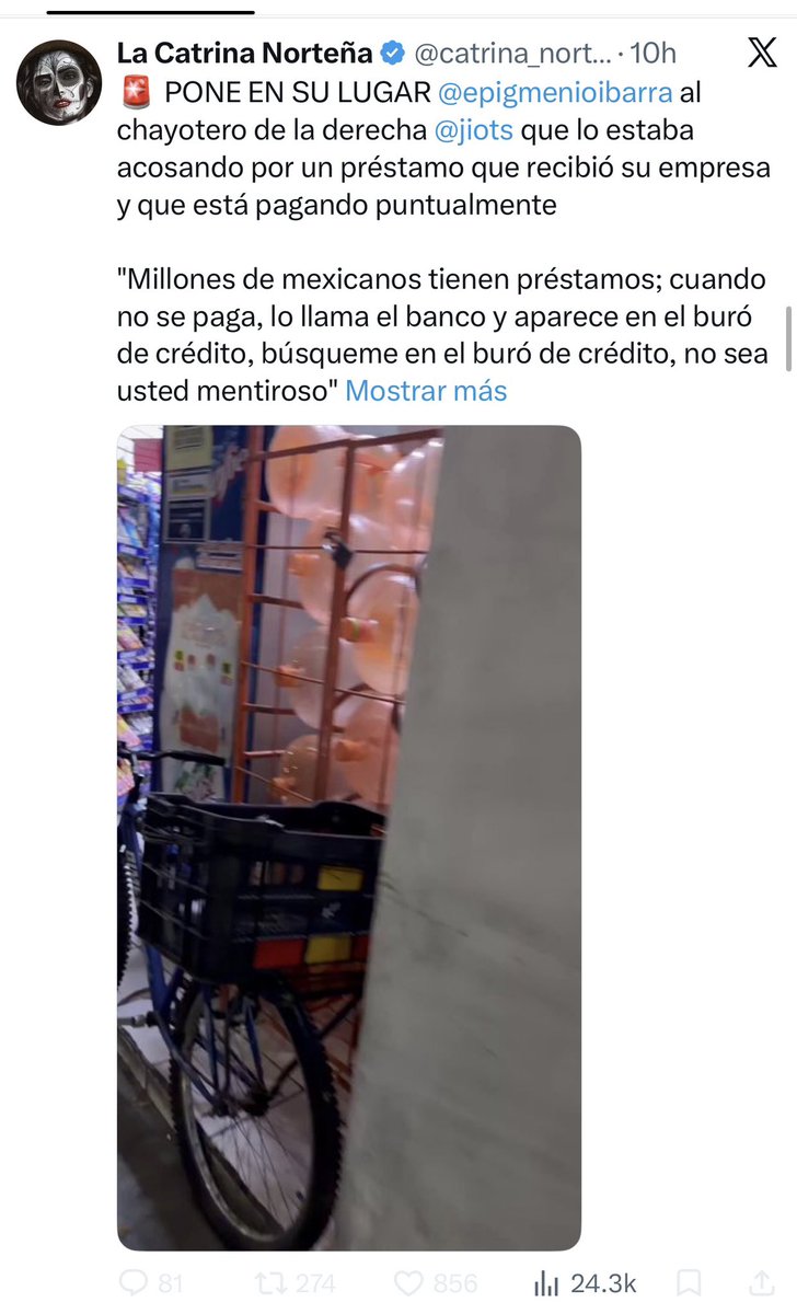 jiots's tweet photo. Jajaja tuvieron que mandar a esta escoria del gobierno ¿A poco si está tan turbio esta lo del préstamo? 
Hacer rabiar a estas cuentas y sus bots pagados por el gobierno, es mi pasión, jajaja “pone en su lugar” dice. 
Lo único que hizo fue mentir, el señor nos debe a los mexicanos, así como se quejaban de que el PRIAN y sus privilegios a unos cuantos, ahora son estas lacras a donde se va el dinero de nuestros impuestos.