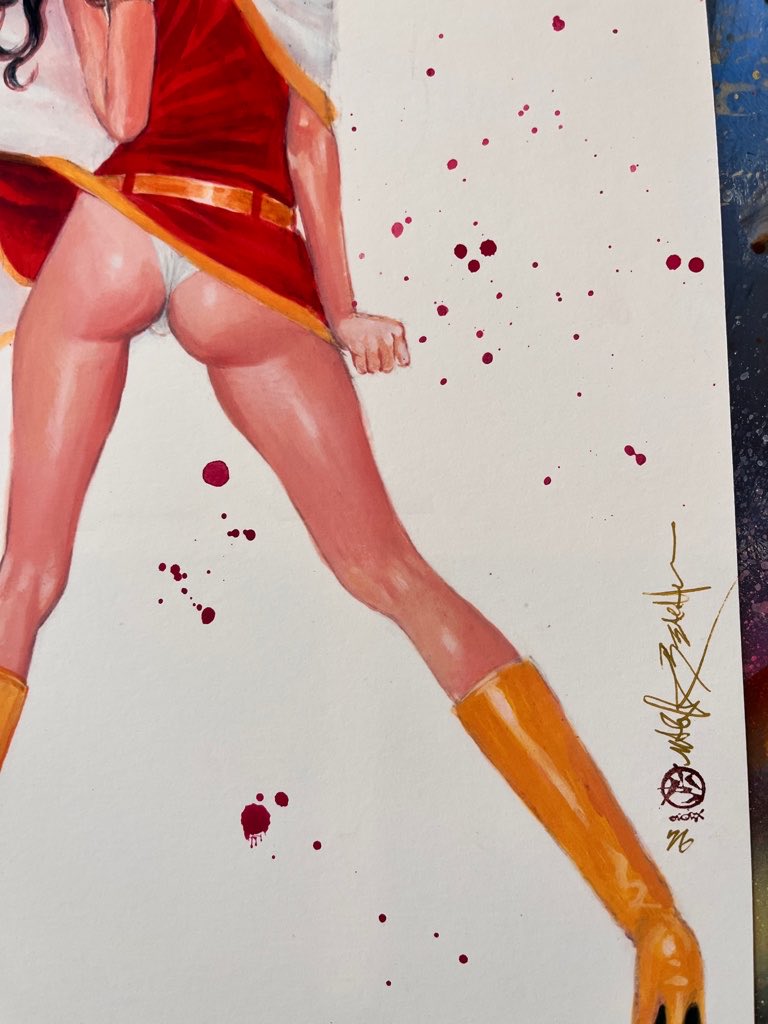 MARK_BEACHUM's tweet photo. Check out Mary Marvel Lollipop Damage Sexy OOAK Enhanced Giclee OA PinupArt MARK BEACHUM
https://t.co/RHtoSDgCON
#upskirtqueen #marymarvel #comicbookart #comicbookartist #comicbookpinup #pinup #upskirt #legsfordays #sexyart #markbeachum #artforsale #comicbooks https://t.co/qEcWhtzn6p