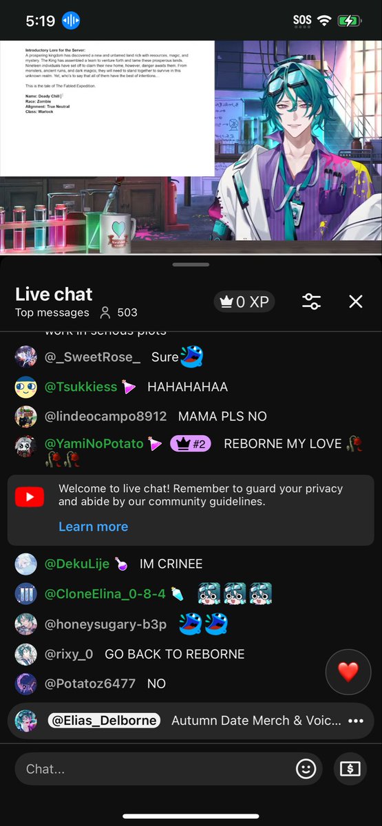 Shigure_VT_EVTM's tweet photo. I can’t stop laughing!!!! Elias! Please no!
@EliasDelborne #FSFable character decision #livestream #FSPEN #Vtuberㅤ https://t.co/DPg6aiSeGk