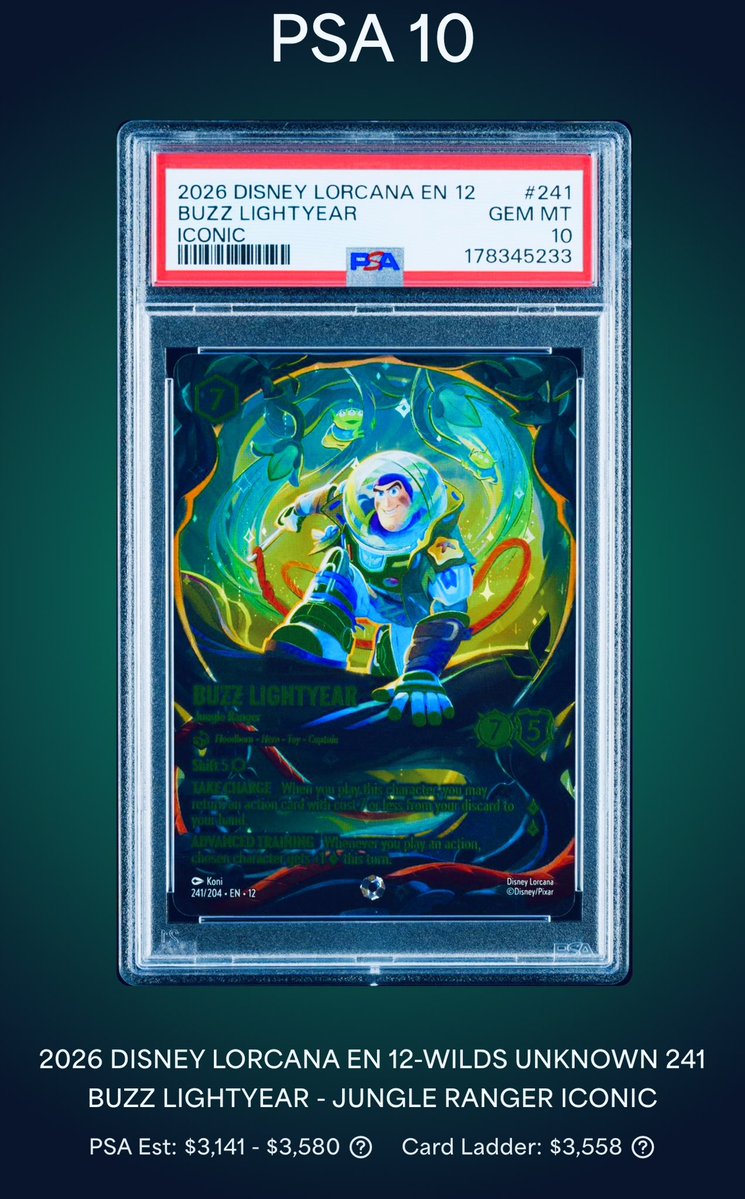 kingtotscards's tweet photo. PSA GRADES! PSA 10 Luffy Manga &amp; PSA 10 Buzz Iconic #psa #sportscards #tcg #psa10 #disney #luffy #buzzlightyear https://t.co/m7d5ZoanID