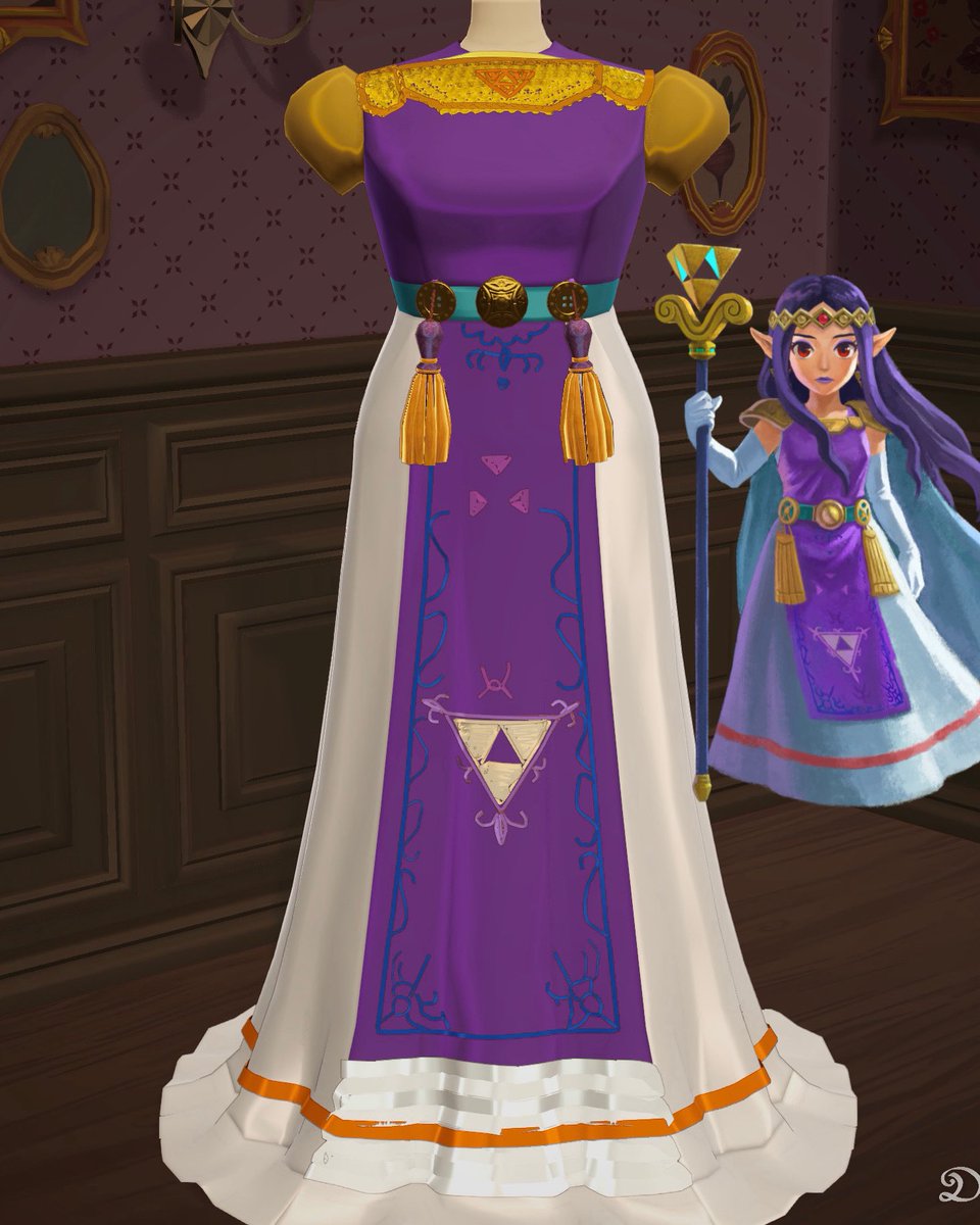 twilisita's tweet photo. made a link between worlds hilda and zelda dress in dressmaker https://t.co/2e9r4SktdI