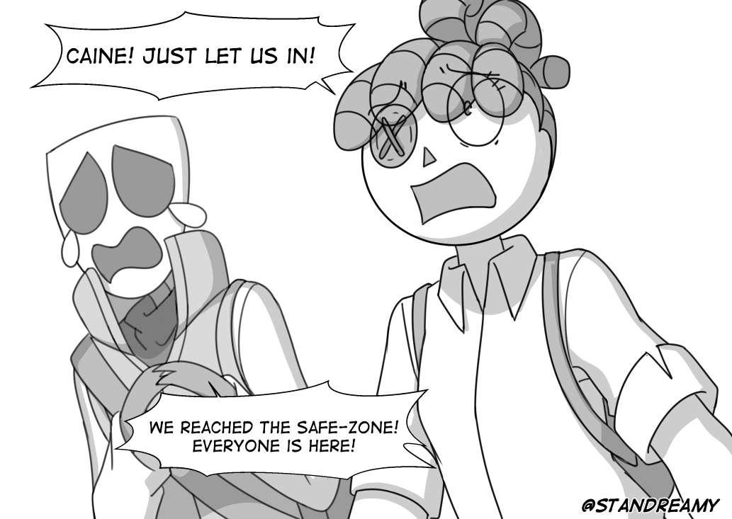 Standreamy's tweet photo. I did my math wrong so you get the post one day early!!
Welcome back to doom!

 #funnybunny #tadc #tadcfanart   

120/? https://t.co/S1RCbXaozP
