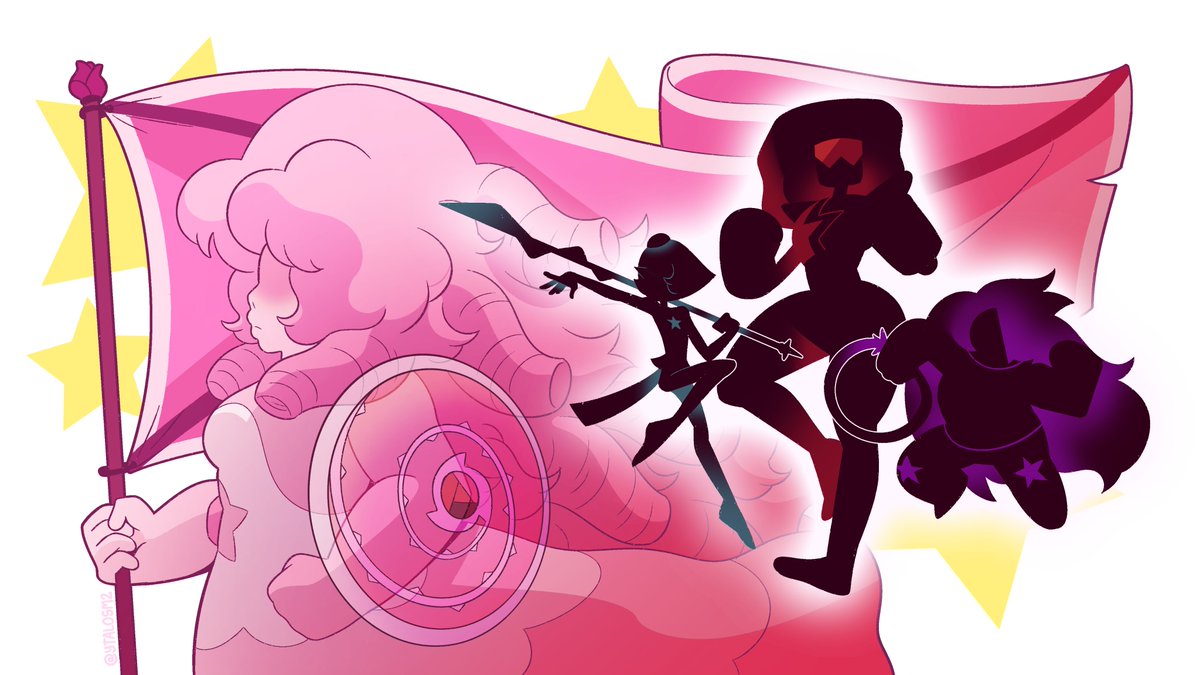 YtaloSM2's tweet photo. 🌹 defend your cause! unite! resist! #stevenuniverse https://t.co/62yUZktGw8