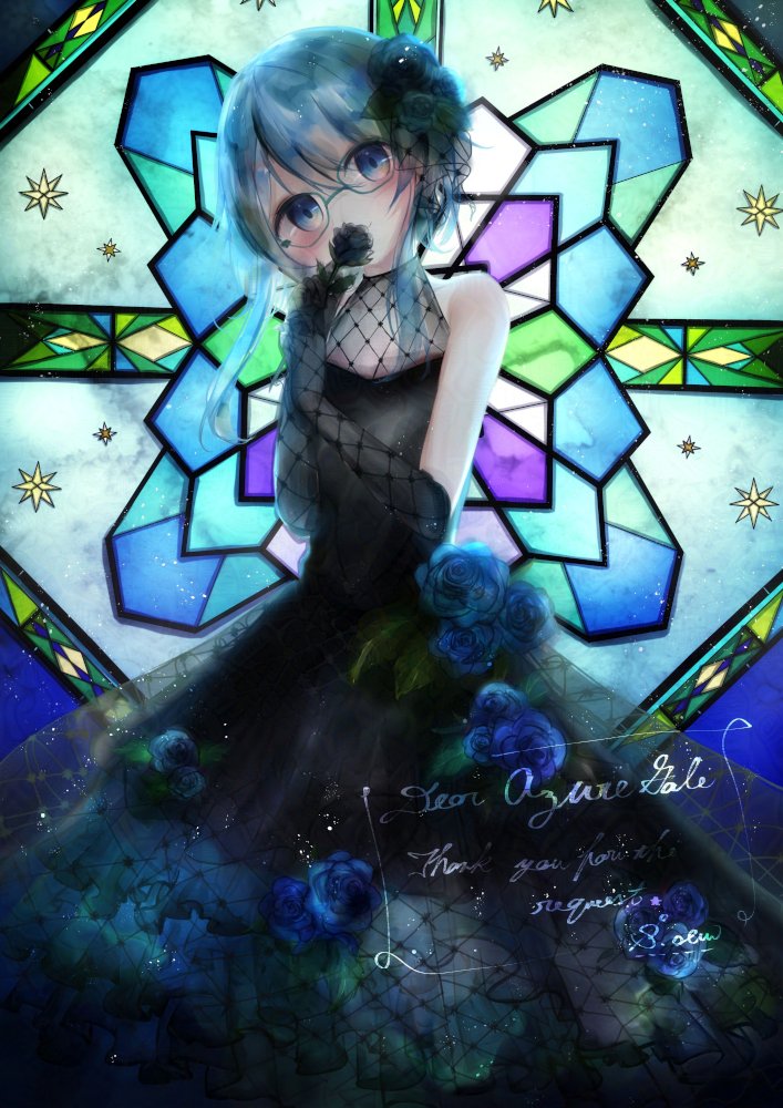 AzureGaleVT's tweet photo. Bringing back an art piece from last year, because I really like the rose dress ๐
It's got a mysterious, yet beautiful air to it, don't you think? ๐น
Thanks to #senosouya for the art ๐
#VTuber #AzureGallery https://t.co/wIv4gNDgvd