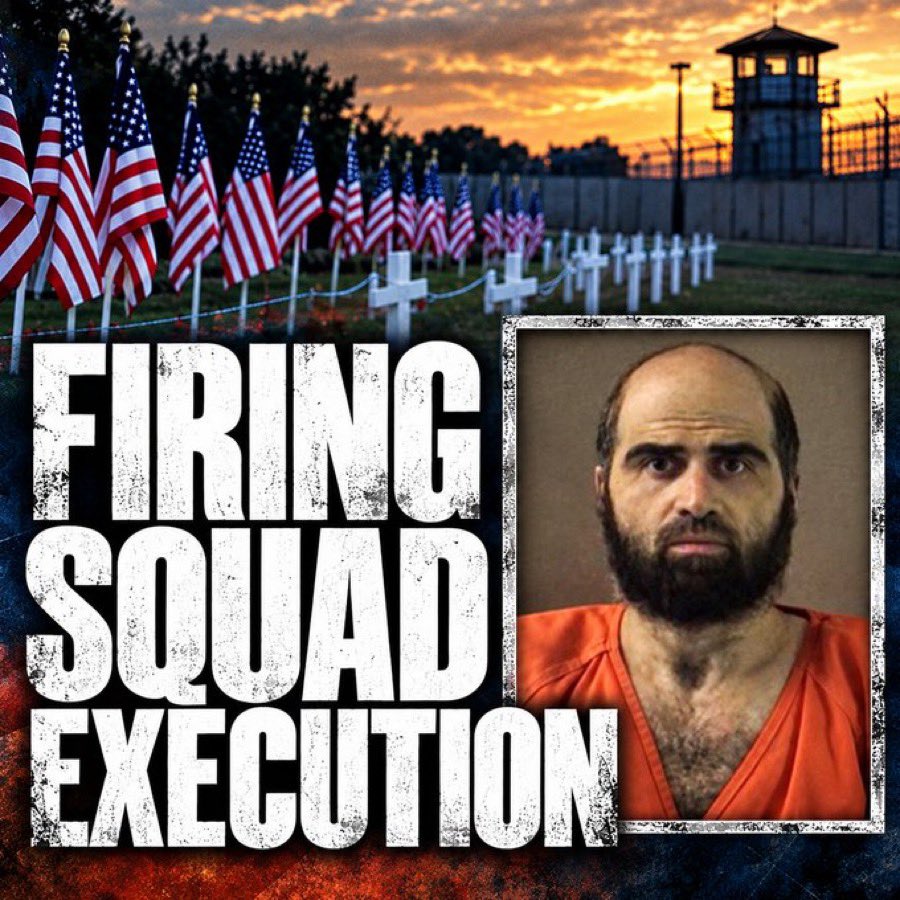 defense_civil25's tweet photo. 🚨🚨🚨US ARMY FIRING SQUAD PROCEDURES: 

1. Prisoner (the condemned traitor) is standing at attention hands are bound in handcuffs! 

2. A heart target is placed by a US Army medical officer over the heart area. This will be the target. 

3. A hood is placed over the head.

4. The execution party (12 man Army Military Police firing squad) stands in formation; prepares to fires on command!

5. Assigned Military Police Lieutenant gives the order: “Ready, Aim, FIRE!” Lieutenant is holding a saber. 12 rifles with 11 real bullets, and 1 blank! 

6. A medical officer then examining the prisoner and announces if he is DEAD! 

7. Body of prisoner is turned over to Mortuary Affairs for burial. 

No military honors will be given at the funeral. Prisoner is not allowed to be buried in a Military Cemetery!🔥🔥🔥

- Source: 1944 War Department regulation pamphlet / DA Pam 27-4 (Procedure for Military Executions, 1947)!