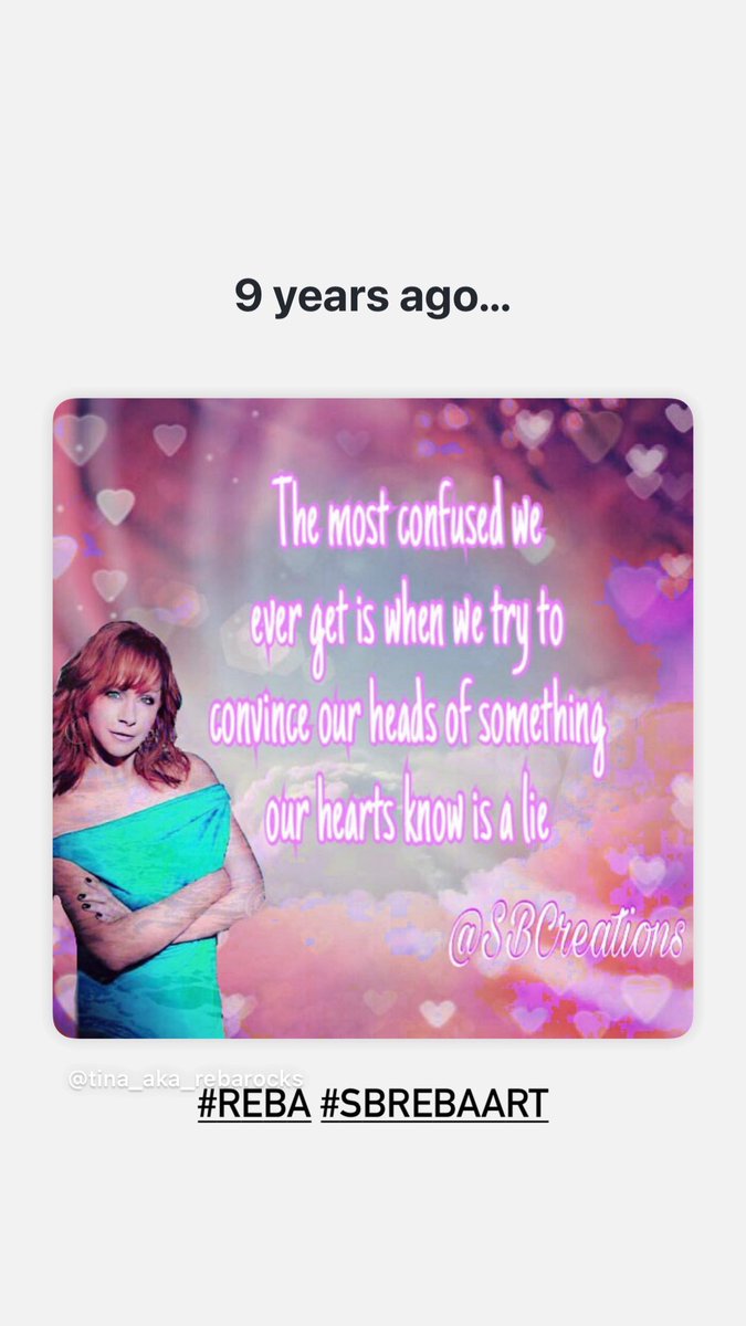 Tina_RebaRocks's tweet photo. Memories… #reba #sbrebaart https://t.co/glabdePEhj