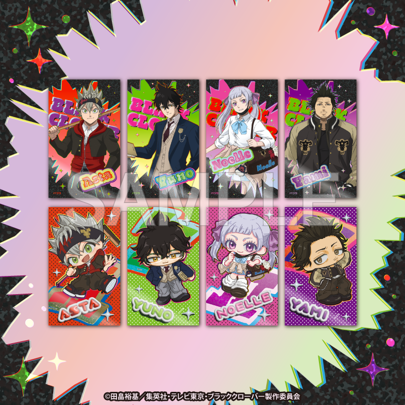 Sutcliffe_O_S's tweet photo. ／
📢TVアニメ「#ブラッククローバー」リポストキャンペーン✨
＼

「E賞クリアカード（全8種）」を抽選で3名様にプレゼント🎁

◆応募方法
この投稿をリポスト
※ご当選者には後日DMにてご連絡いたします。

応募期間：10/9(金)10:00～11/9(月)17:59まで

■くじ購入はこちら👇
https://t.co/nsDPi1W7z7

#ブラクロ #BlackClover #くじクリフ