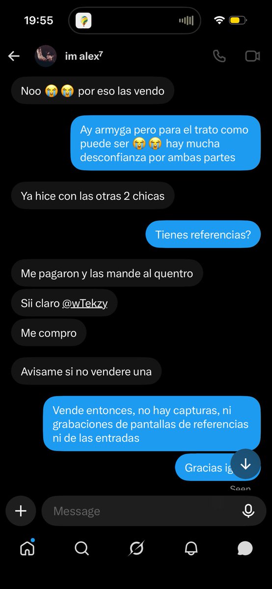 lxsaqm's tweet photo. @mimigguk22 Es estafa 100%, que pésima esta gente https://t.co/DJ8Om8unSQ