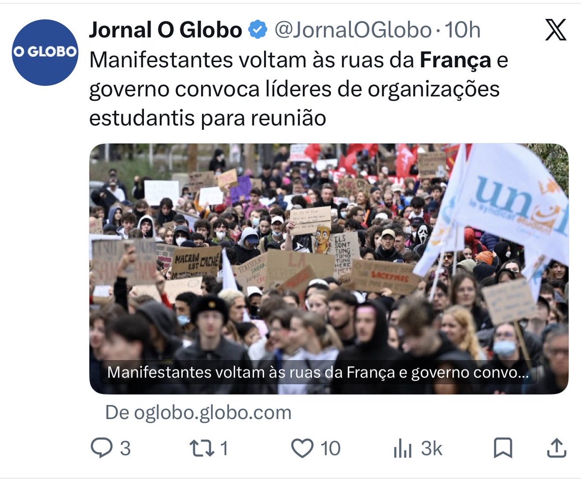 Strikknina's tweet photo. @plusmusicx A pergunta é inevitável. 
Por que o que acontece lá merece destaque na #globolixo enquanto o que acontece aqui é relegado ao silêncio? https://t.co/tMeBizgANr