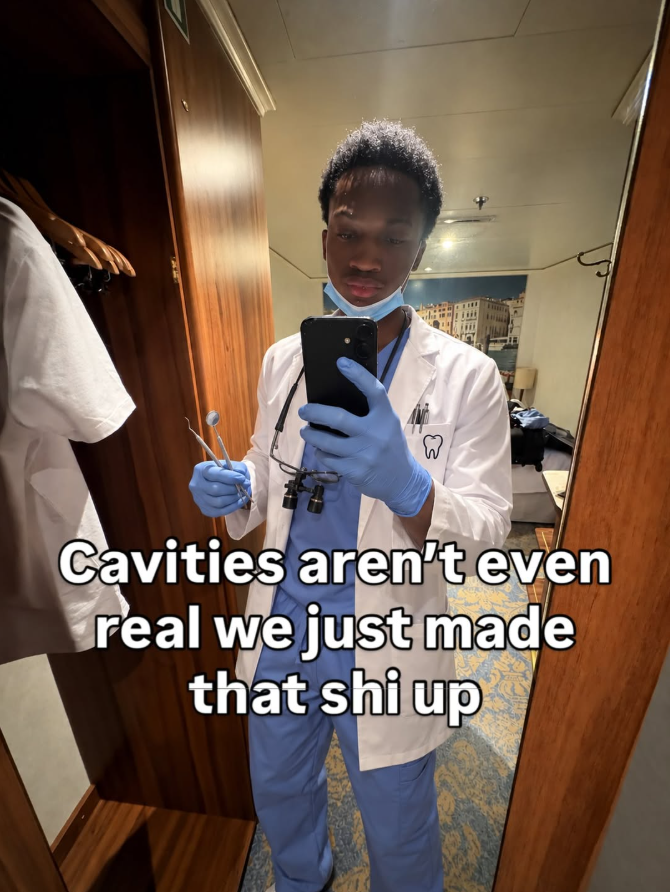 CrestSzn's tweet photo. Dentist are scammers!! https://t.co/6okEaFzfNA