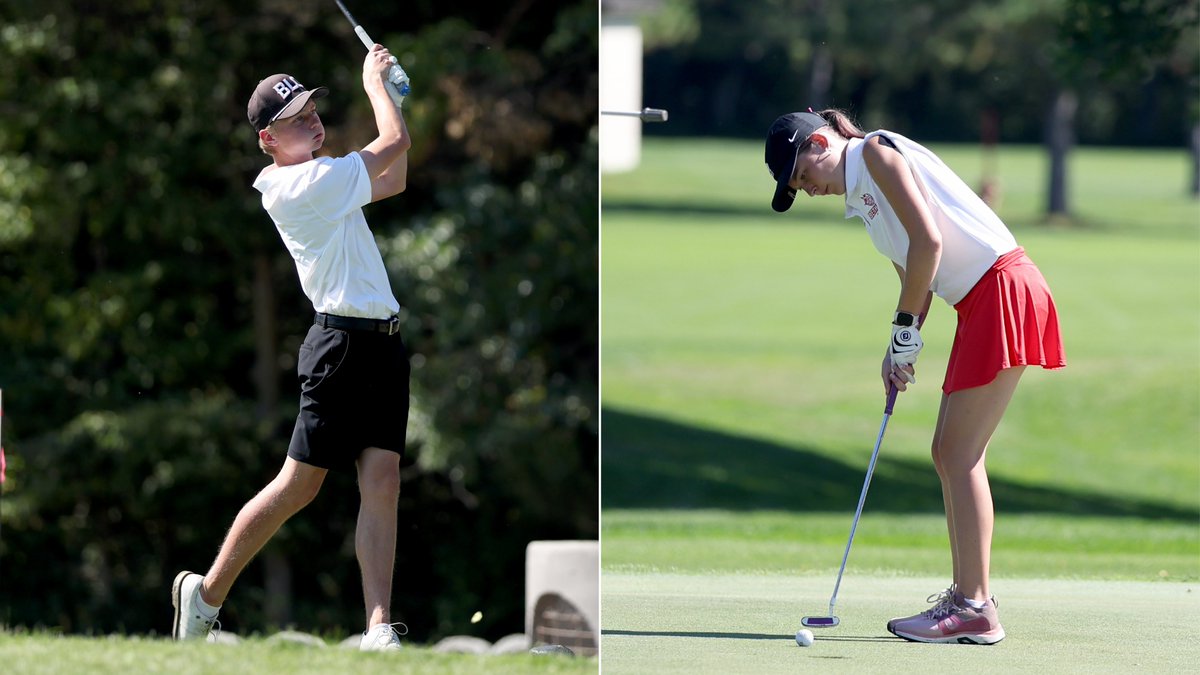 BLCvikings's tweet photo. After playing the first round of the UMAC Championships on Thursday at Pebble Creek, Bethany women's golf is in third place while the men are tied for fourth

Recap: https://t.co/VRyoUK6RBe

#BLCVikings | #d3golf https://t.co/1gpxZsP4sf