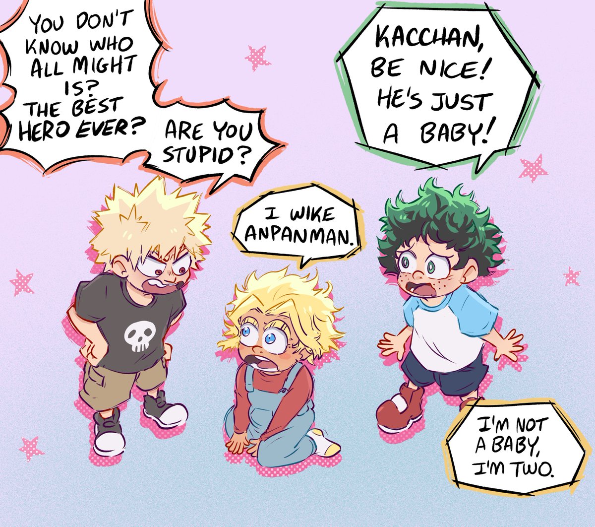 OrangeLemonArt's tweet photo. Wonder Duo and a brat but they're all brats, part 3 https://t.co/XM9gjwn3BJ