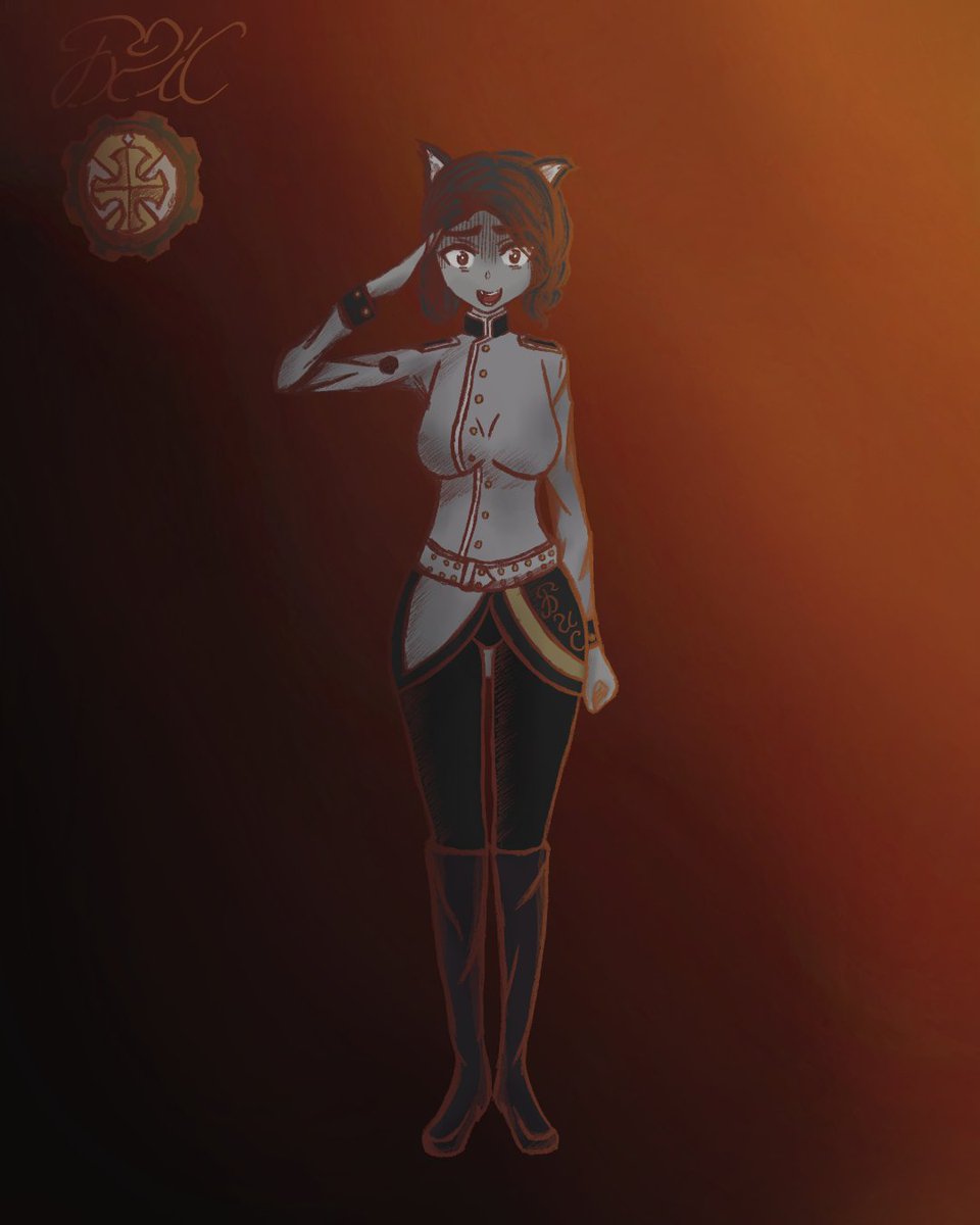 SeLus20770453's tweet photo. The "Skitnia" guard of the Holy March of Moving Steel. #Krita #NoAI #grimdark https://t.co/hGefw6JS62
