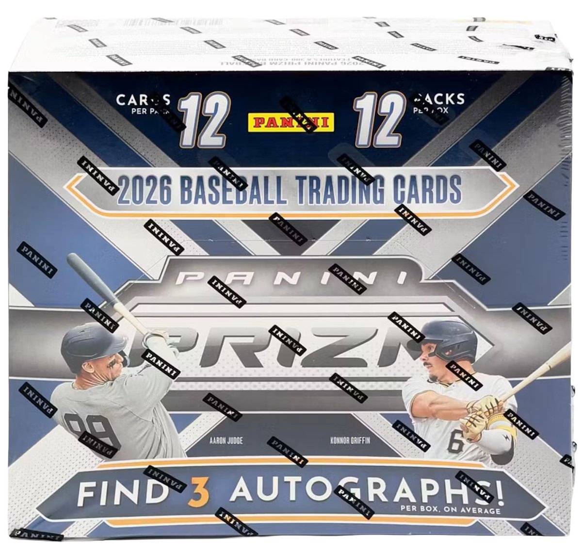 GoGTSLive's tweet photo. Part 1 of our two part @PaniniAmerica Prizm Duo begins with 2026 Baseball⚾

Join us LIVE RIGHT NOW and YOU can WIN CARDS from our box!

Links to watch &amp; subscribe are in our bio🔍 https://t.co/WBeGur6TfA