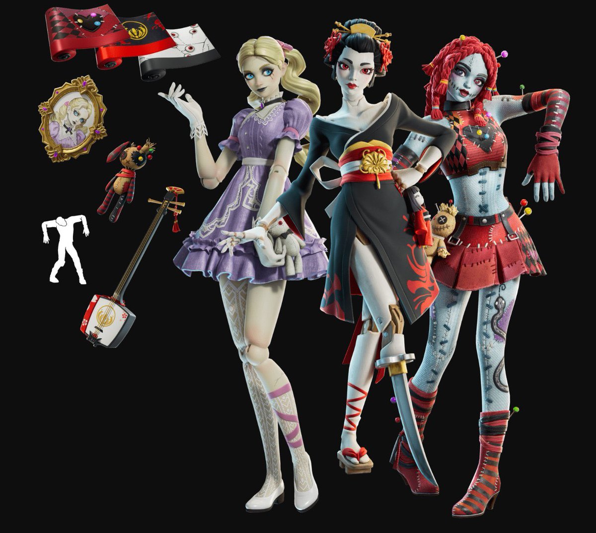 xxsabrinabot's tweet photo. 🎀💖 LOST DOLLS BUNDLE GIVEAWAY!! 💖🎀

Gifting the new Lost Dolls bundle to 5 lucky followers! 🎁

💗 HOW TO ENTER:
🎀 Comment “DOLLIE”
🔁 Repost this giveaway
✨ Make sure you’re following!

⏰ Winners will be selected in 24hrs

Good luck!! 🩷 Who’s ready to get their hands on this bundle?! 🎀👑

#Fortnite #FortniteGiveaway #LostDolls #FortniteSkins #Giveaway 💕