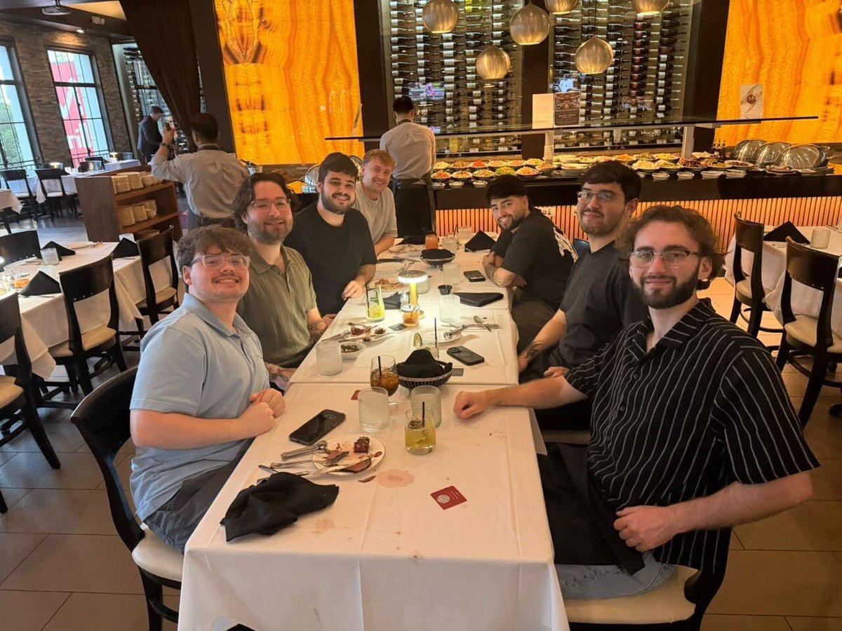 100T_Esports's tweet photo. Osaka qualification victory dinner ✅ https://t.co/GuLFyRcJmG
