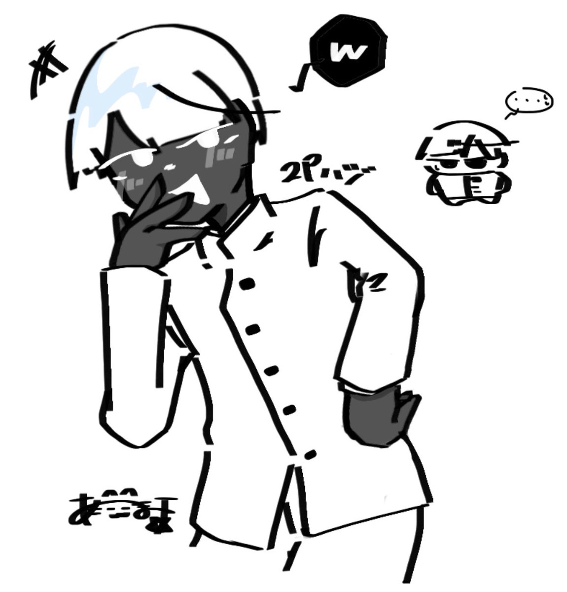 3ho_Aman0_zeta's tweet photo. #ぎなさんに描いたよ https://t.co/gmfDlqe9hj
