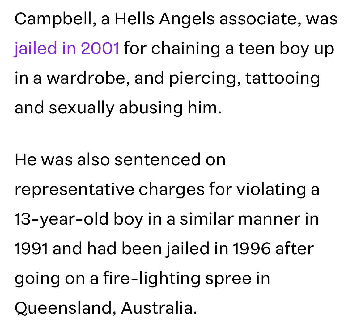 smithkstead's tweet photo. this is very, very dark - a 21 y/o man missing since september was found dead in a christchurch house last lived in by notorious biker/nazi pedophile ivan andrew campbell https://t.co/rOjnCaS5gl