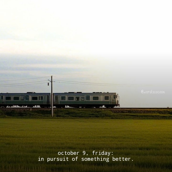 WordsCocoon's tweet photo. october 9, friday... https://t.co/bPr1zj50X8