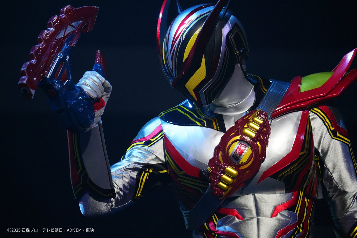 Kamenrider_FS's tweet photo. ◤◢◤◢◤◢◤◢◤◢◤◢◤◢
 
#仮面ライダーゼッツ
ファイナルステージ
 
開催中のゼッツFSの様子を特別にお届け✨
#ゼッツFS 写真館📸Vol.17
 
Give a sneak peek💤
 
◤◢◤◢◤◢◤◢◤◢◤◢◤◢
 
本日の写真はこちら…🌟
 
会場または配信で…
仮面ライダーゼッツのラストミッションをお見逃しなく‼️
 
🎁 #ゼッツFSいい夢みたよ キャンペーン実施中

🎫ゼッツFS チケット一般発売中
https://t.co/7jTEIoy9VD
 
🛍ゼッツFS グッズのWEB通販はこちら
https://t.co/eBPZTT62PP