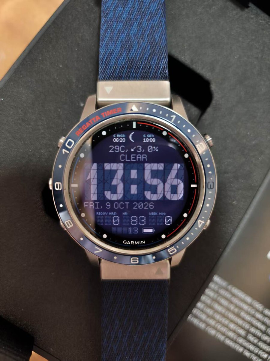 iurlov's tweet photo. В продаже появились еще одни часы Garmin MARQ Captain 1 поколения. Без проблем. Экран без царпин, к приложению подключаются. Язык английский. Память 32 гб, музык��, карты Китая и РФ. Нейлоновый ремешок, почти новый. Находятся в Гуанчжоу. Цена 3000 юаней +79268278273  #garmin #marq https://t.co/rvhmjALZFH