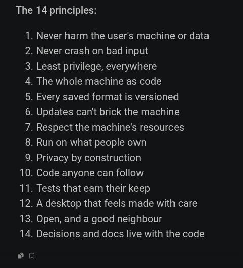 DJUnicornTears's tweet photo. I am redefining #OSBestPractices in #RustyBucketOS, 100% multi-threaded AI-first frame-buffer #OS written 100% from scratch with #RustLang and #FearlessConcurency. #PolicyAsCode #OSasCode https://t.co/TvMGG3tvAQ