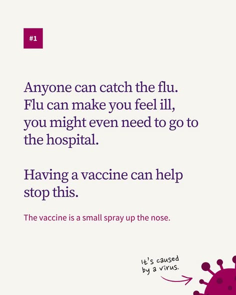 ArkCharter's tweet photo. The flu virus changes each year, which is why annual vaccination is recommended. Getting vaccinated helps reduce the spread of flu and supports students to stay healthy in school throughout the winter months.
Flu Vaccination Day: 9th November, available to all pupils with consent https://t.co/2z61kFQMuS