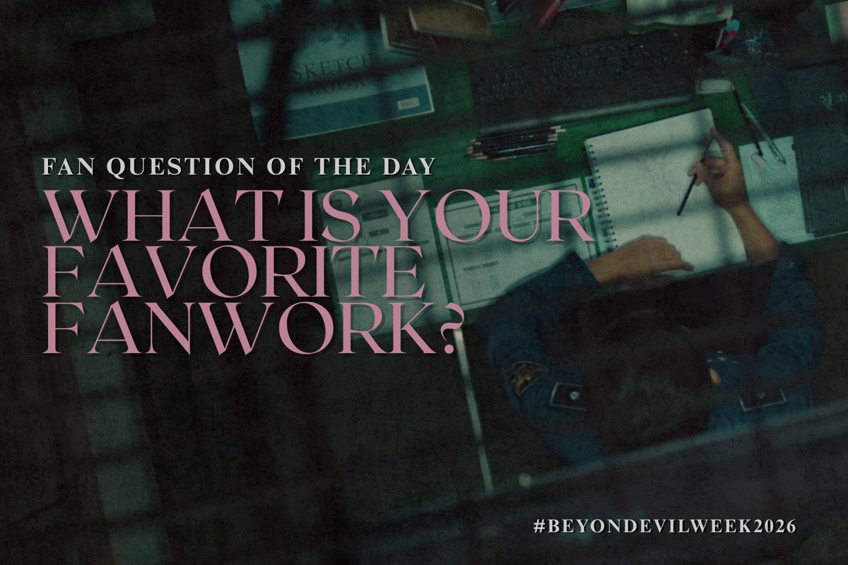 BeyondEvilWeek's tweet photo. We are TWO DAYS away from #BeyondEvilWeek2026! Let's show some love to the awesome creators in the fandom with our fan question for the day!
Make sure to credit the artist, writer, editor in your answers and respect their sharing rules for their work. π https://t.co/Knny14eDDd