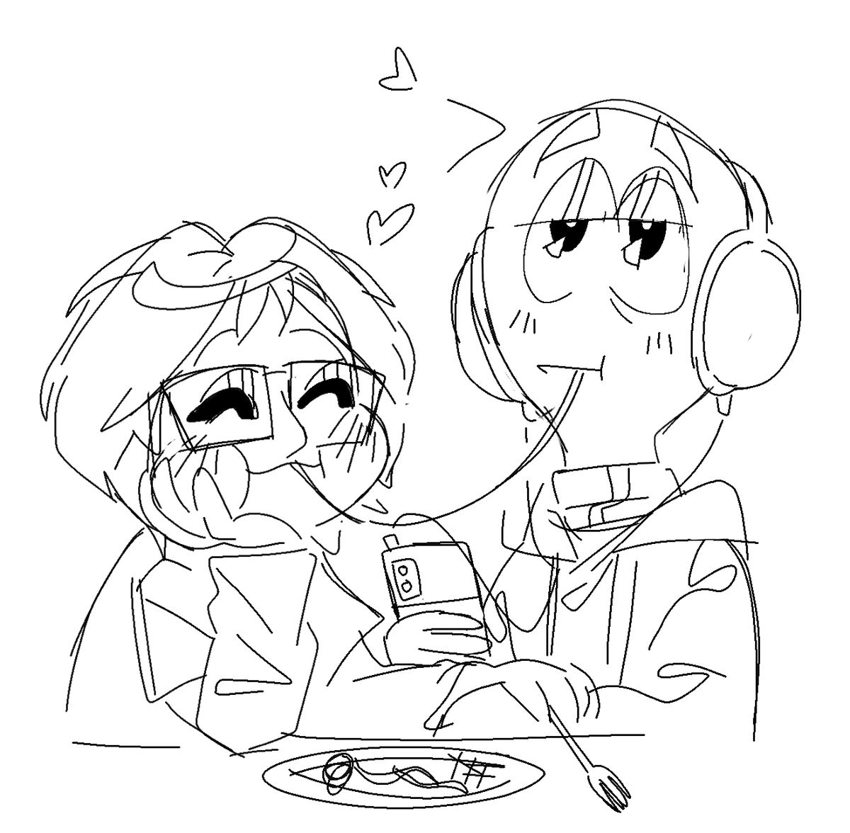 rat_cooni's tweet photo. doodle when oomf took me out today https://t.co/r1Y7KAtsLn