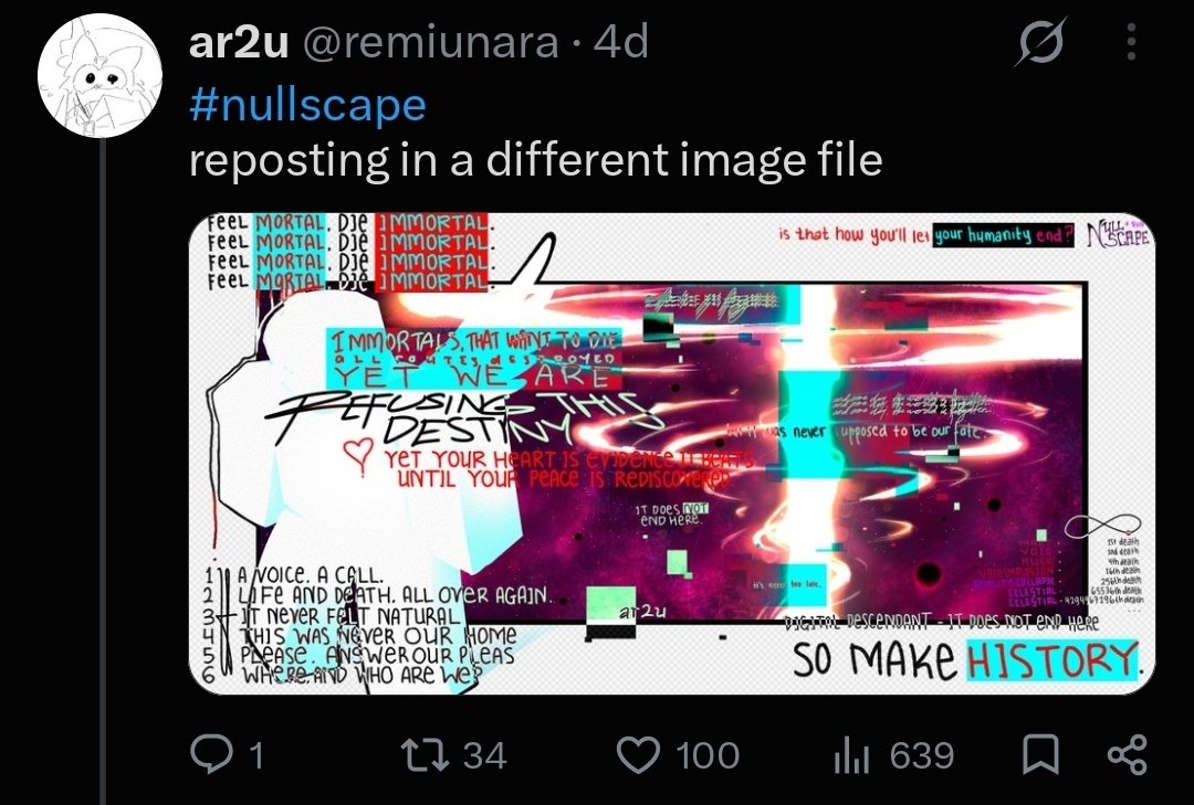 remiunara's tweet photo. Why did this post gain likes all of a sudden 😭 im scared https://t.co/80D1lQ4NL9