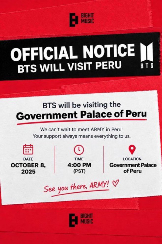 Echa_yaEcha's tweet photo. ARMY Peru kayaknya udh beneren muak banget sama kerumunan yg nguntit BTS. Kalo kemarin mereka order tangki air buat nyiram para calo dan stalker di area stadion. Hari ini mereka bikin “FAKE NEWS” kalo BTS berkunjung ke Istana Presiden Peru. Tujuannya supaya org-org berhenti berkumpul diarea hotel mereka menginap.

Eh bener aja, banyak yg percara setelah beritanya disebarluaskan via platform sosial media. Seketika banyak sekali org-org berkumpul disekitar istana presiden. Adapun foto yg beredar itu adalah AI yg dibuat khusus supaya terlihat real 😭🫵🏻

Ayok sini ngumpul yg tadi jg percaya? 😆