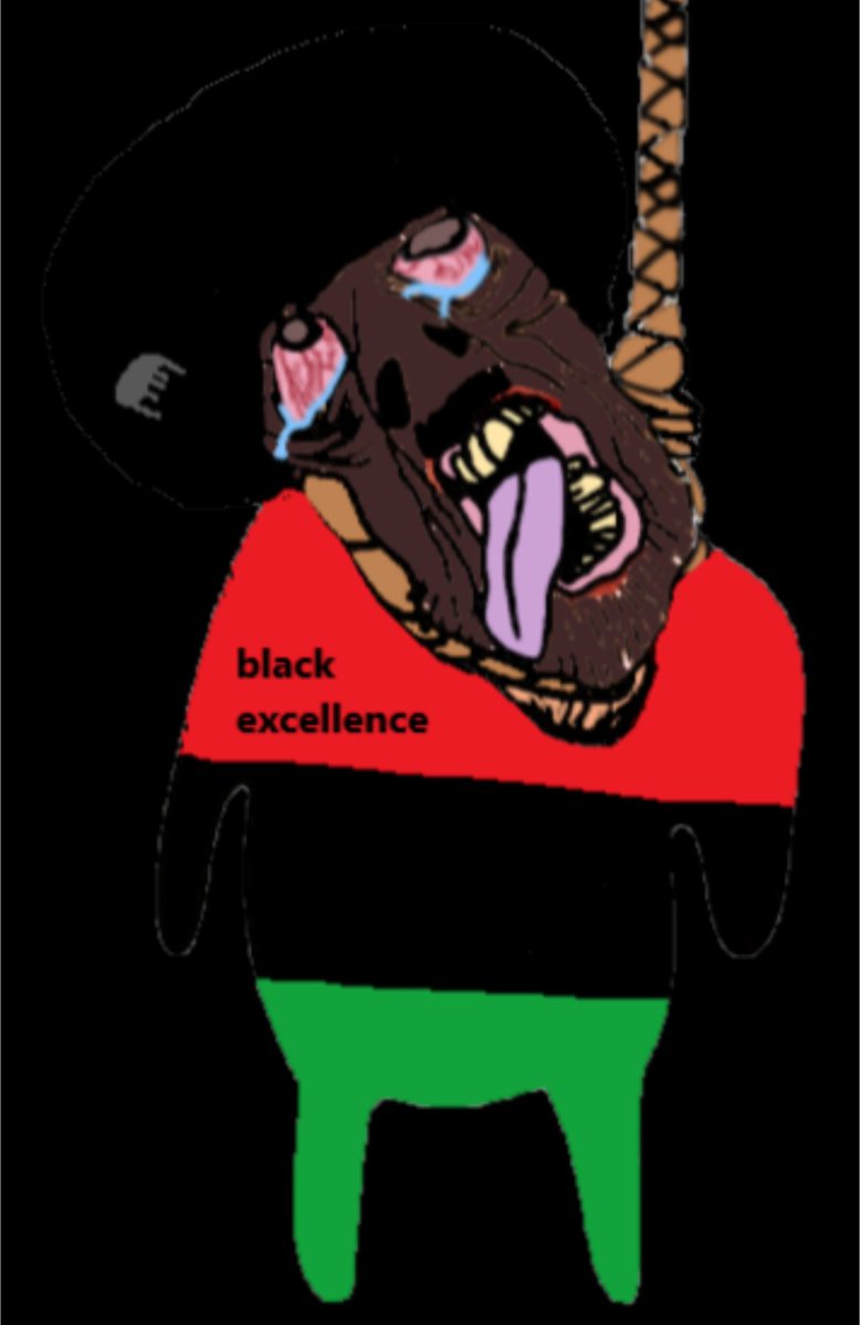 Castizyklon's tweet photo. Accusing me of creating fan fictions meanwhile niggers still remain biologically and sociologically inferior in spite of kikes fighting tooth and nail to prop them up 😂 Niggers will either miscegenate or kill themselves at even greater rates than anything inflicted upon them in any type of race war scenario