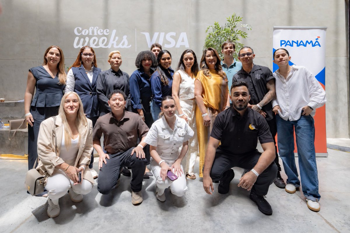 PanamaWeek's tweet photo. El café de especialidad panameño tiene mucho que contar. ☕️🇵🇦

Celebramos el lanzamiento de la primera edición de Panama Coffee Weeks en BEC Centro de Experiencias, junto a aliados del sector.

Gracias a nuestros patrocinadores y fincas aliadas por ser parte de esta experiencia. https://t.co/VHFFfNXVI7