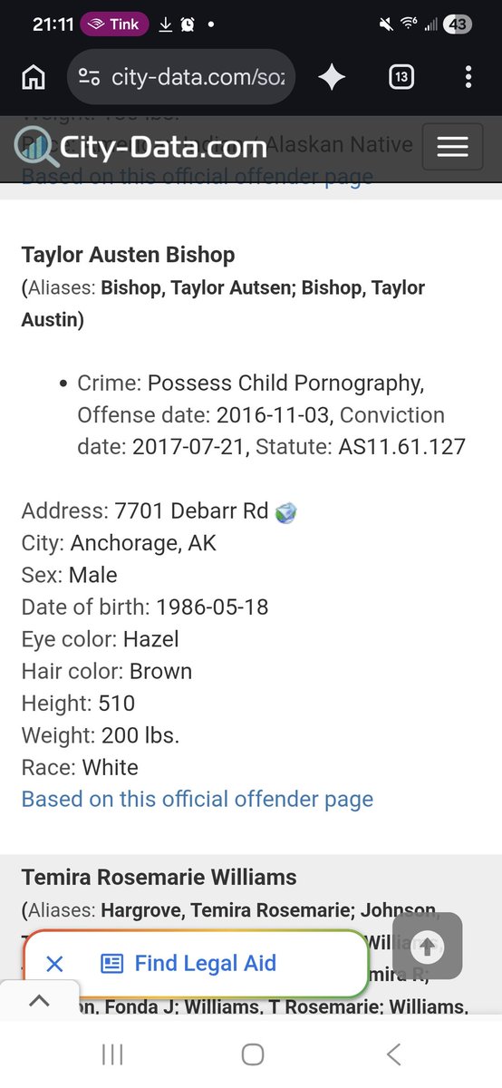 BitchWaifuu's tweet photo. @statueofcritic @u_n_l_0_c_k_e_d naaah dont censor his name lets let everyone know that Taylor Bishop is a PEDOPHILE!!!! https://t.co/RLPauO2Yjd