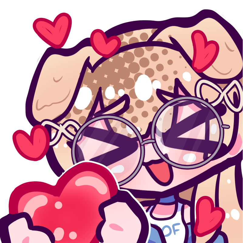 LovelyNyxie's tweet photo. Woof Woof everyone!🐾🦴

 hope everyone has a lovely Friday :3

🎨@/touya_sketch

#Vtuber https://t.co/T3qELIu6jF