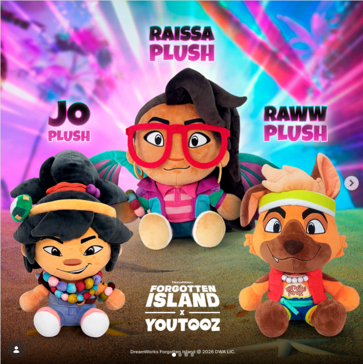 TheDailyDewgong's tweet photo. Looking for #ForgottenIsland @Dreamworks merch?
@youtooz has pre-orders for Jo, Raissa, Raww on their website. Just sharing for anyone seeking out movie merch of #ForgottenIsland. Please get your tickets &amp; enjoy the movie #Autumn2026 #Autumn #October #Halloween #Plush #Merch https://t.co/stpnsPLj0k