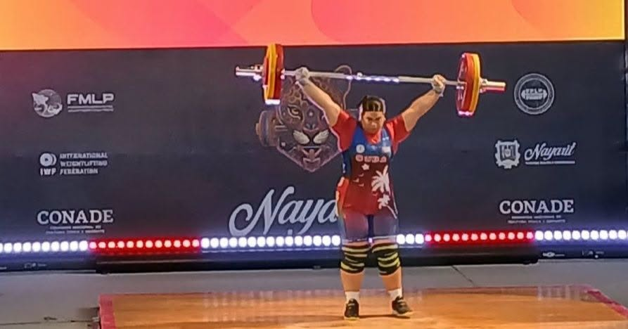 PerlavisionTV's tweet photo. Cienfueguera Marifélix Sarría (+86 kg) logra dos oros y un bronce en Campeonato Panamericano de Pesas, segundo clasificatorio a los Juegos #Lima2027 https://t.co/zQDSWxkew8 https://t.co/AFZczJluvq