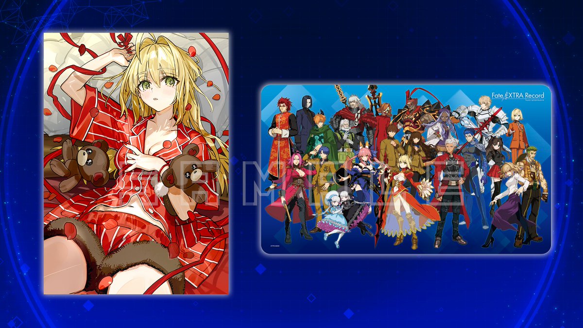 FateGrandOrder's tweet photo. グッズのイラストデザインが変更となり
謎のロン毛いなくなっちゃいました

#FateEX_Record #EXTRAリメイク https://t.co/ItIyNID31z