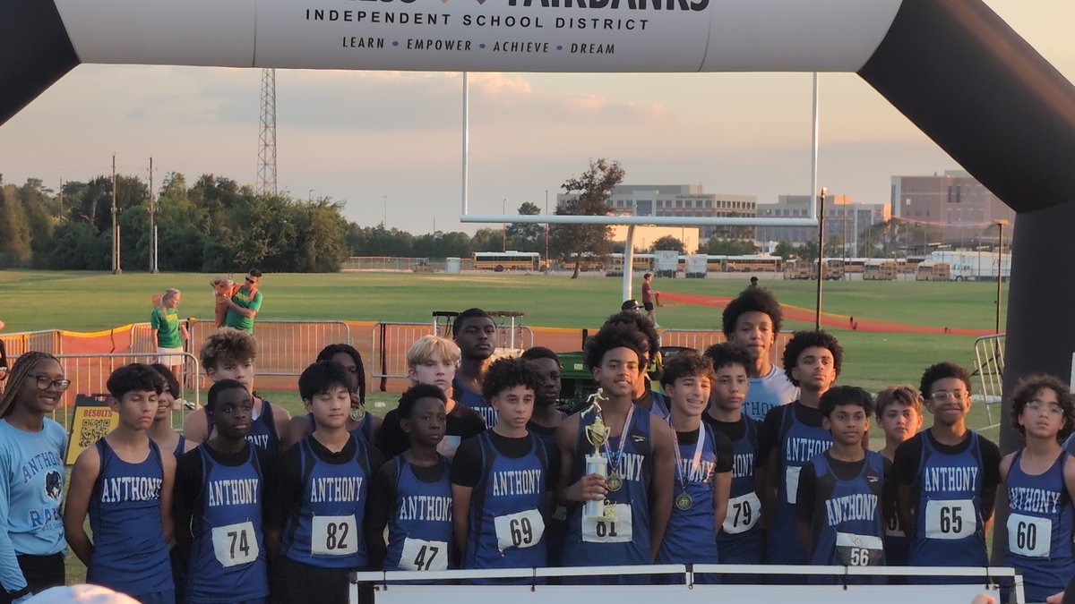 CySpringsXC's tweet photo. A huge congratulations to our Hopper, Anthony, and Kahla who ran incredibly yesterday in the cross country championship! 🏆 

We're looking forward to so many of these runners being future Panthers! https://t.co/rIqy3HAjif
