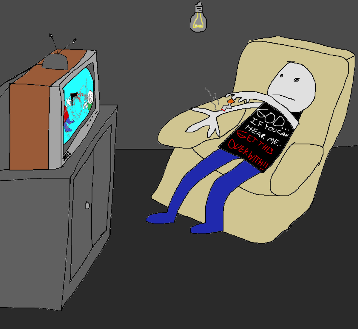 cooper200882's tweet photo. Being sad fan art https://t.co/ouEcxNRgak