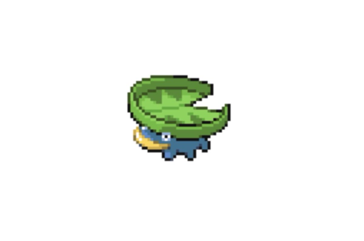Threetreetree3's tweet photo. 今日の草ポケモン

No.270
ハスボー
タイプ:みず／くさ

ハスボー
実は…足が6本あるんです。

#ポケモン
#草ポケモン
#草統一パーティ https://t.co/hGeZZXKO3l