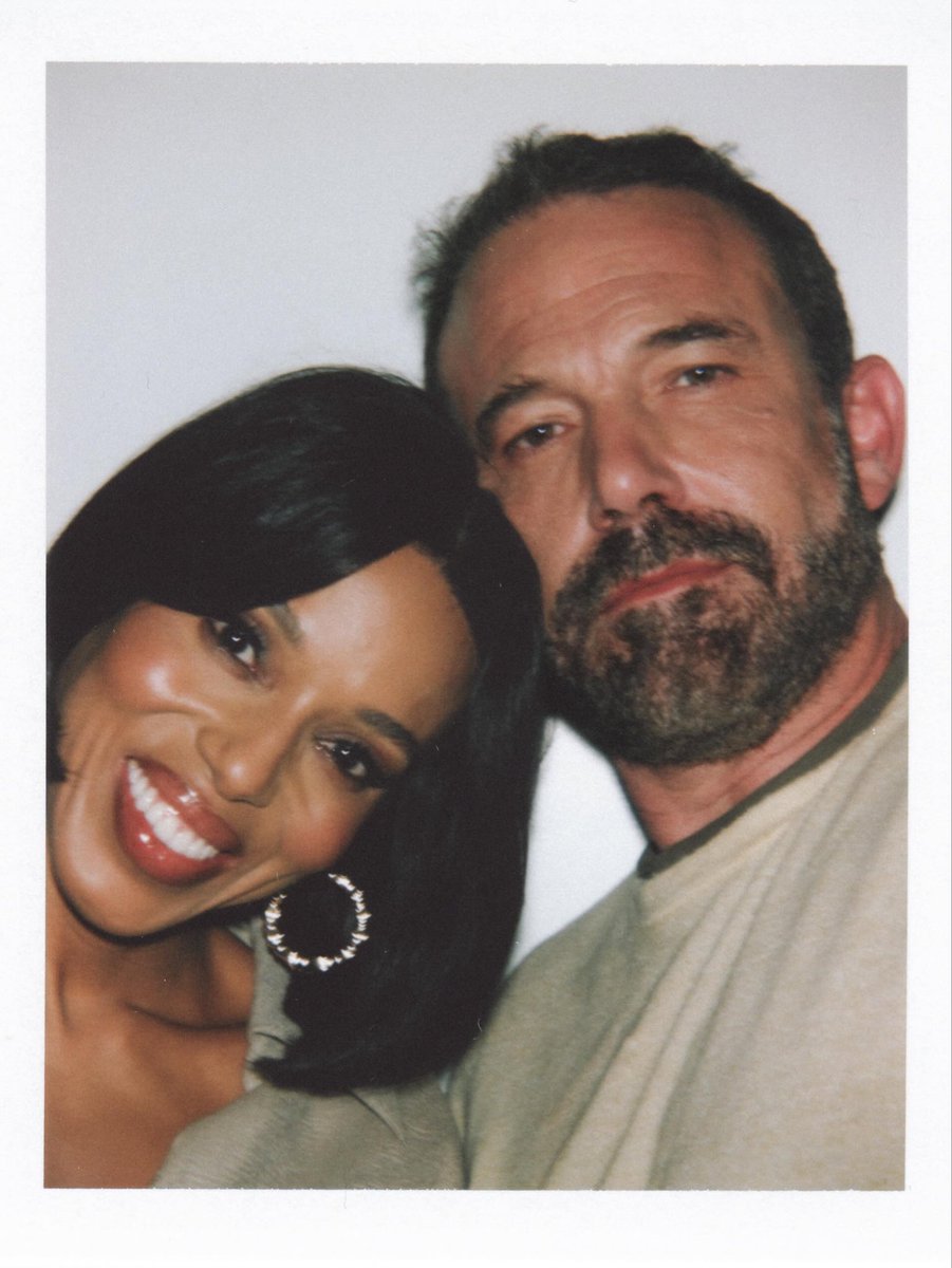 Downeycider94's tweet photo. Oh my god #kerrywashington #benaffleck https://t.co/Vxvq6sA6nk