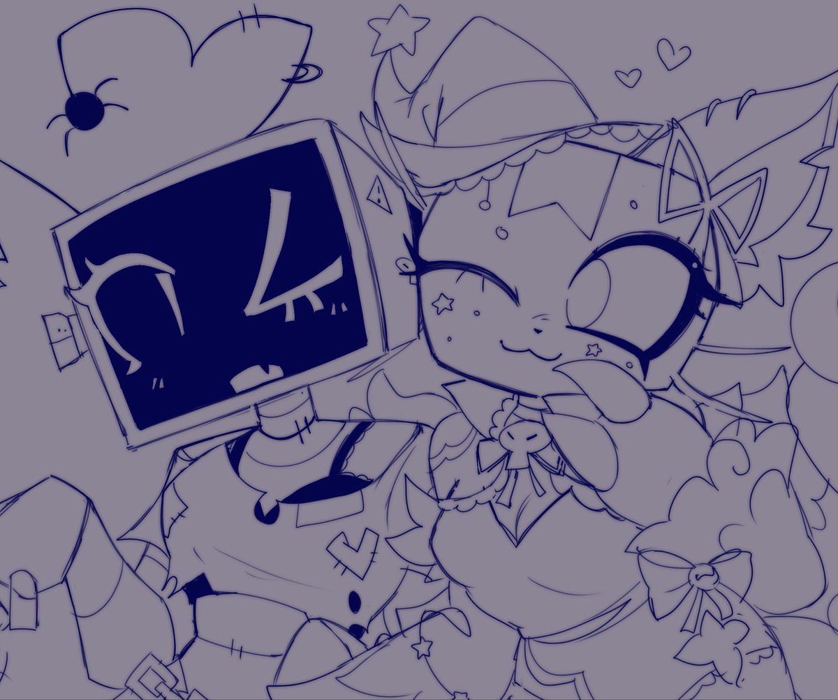 Pumkit_'s tweet photo. happy lesbian day to them 💜 https://t.co/9750bJ1WmN