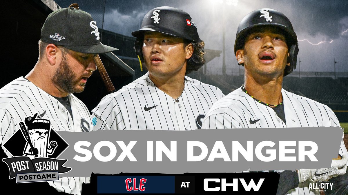 CHGO_WhiteSox's tweet photo. 🚨POSTGAME🚨

Sox lose a heartbreaker.

Unable to hold a lead. Unable to claw back.

Join @Sean_W_Anderson for reaction. @jwyllys joins from Rate Field. 

LINK: https://t.co/dUkutMeYut https://t.co/eS254r8Fca