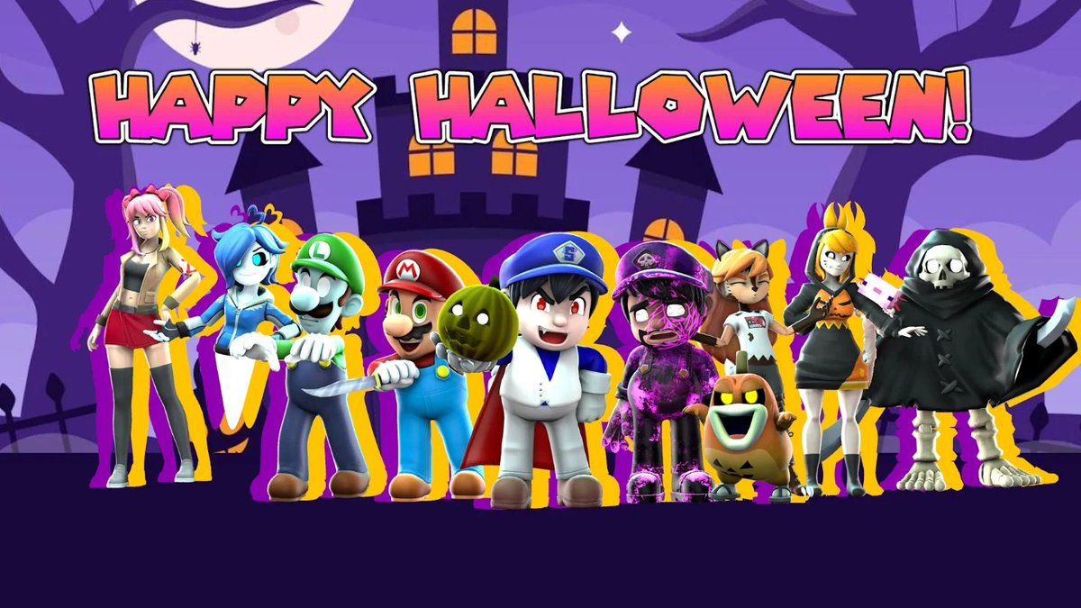 MeggyUniverse's tweet photo. My New PFP and Banner Picture This Halloween Season!
Artwork by. @megurine_landyn and Deaf-Machbot https://t.co/9PBDd9XxE7