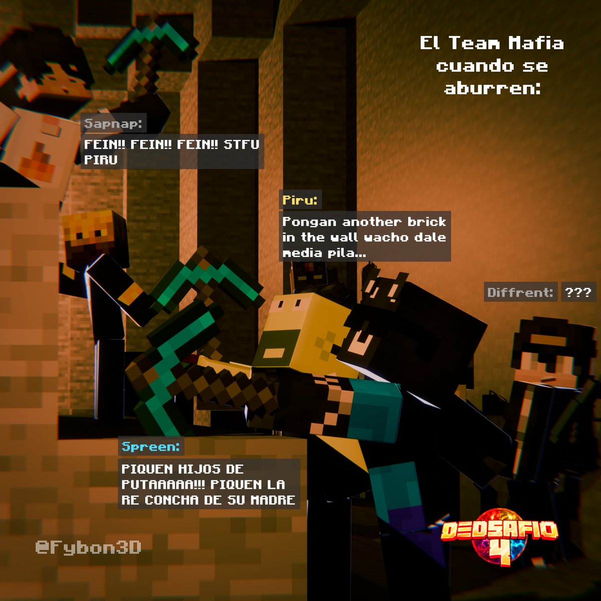 Fybon3D's tweet photo. ☸️⛏️Dia 16° de @dedsafio 4 ⛏️☸️
"Procesos..."
#webones #teamtryhard #minecraft #b3d #DedsafioFANART
¿Que opinan?
@Pirutastic @SpreenDMC @CapitanGatoYT @FairlyGab @Mictia00 @Soaringchuu @TiroLocoVEVO @sapnap @kendomurft @sylveemhm @locochoncin https://t.co/kimanWiN38
